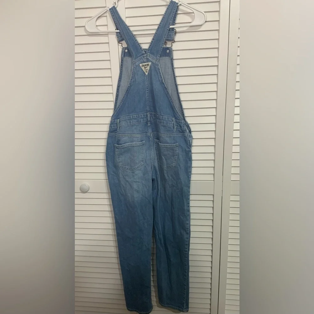 OshKosh B'gosh Classic Blue Overalls Size 12